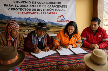 Las Bambas y Ccapacmarca avanzan en un acuerdo social millonario para fortalecer el vínculo territorial en Cusco